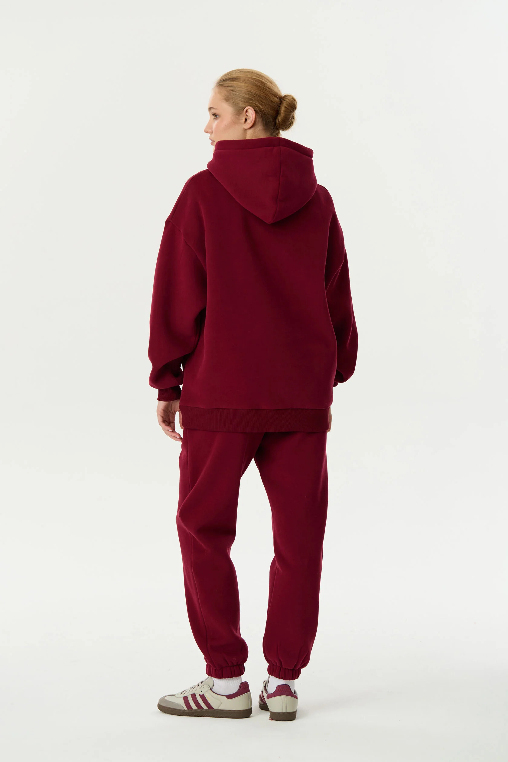 Hoodie and jogger set BORDO