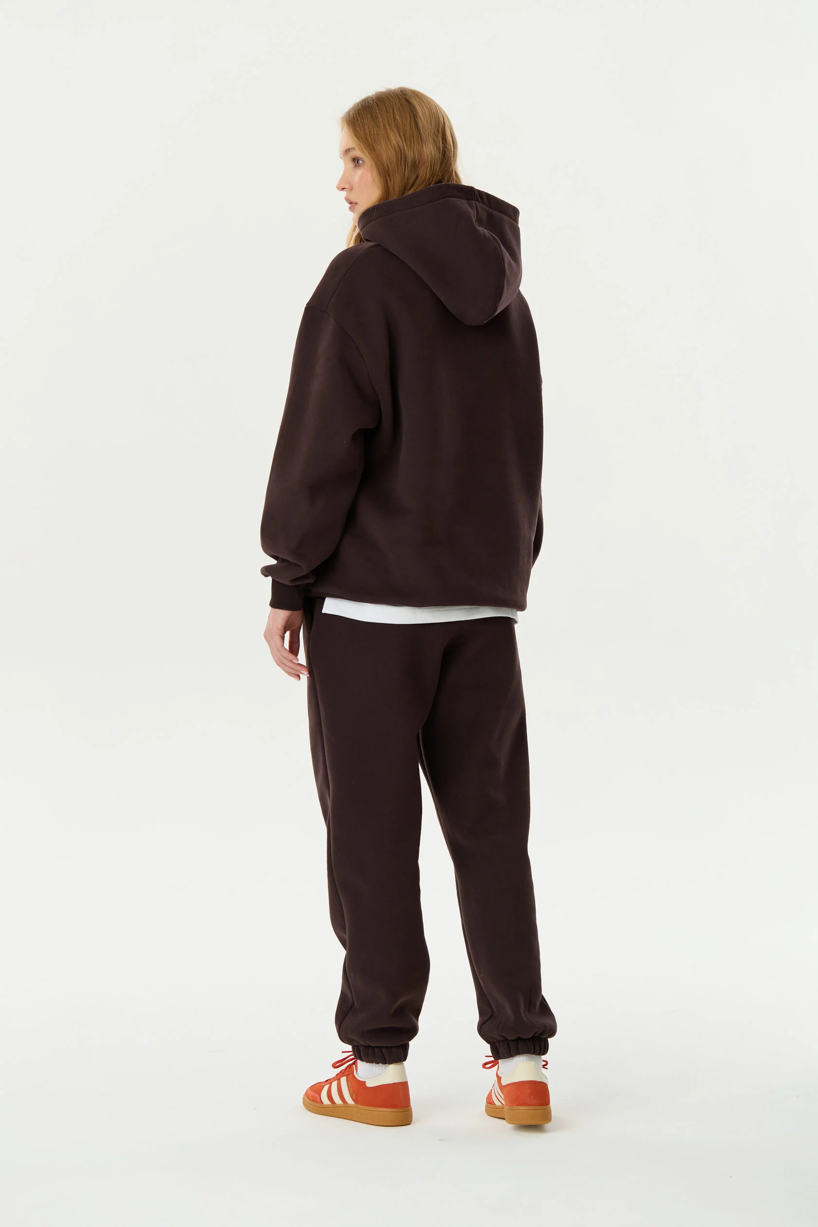 Hoodie and jogger set DARK CHOCOLATE