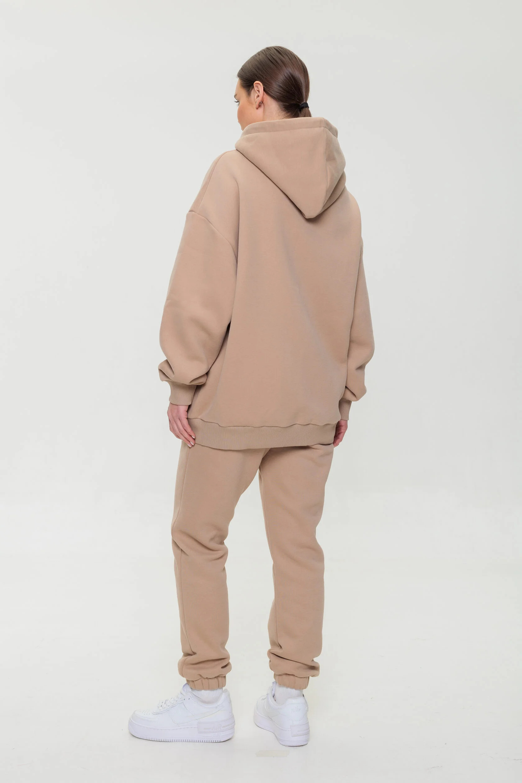 Hoodie and jogger set COFFEE