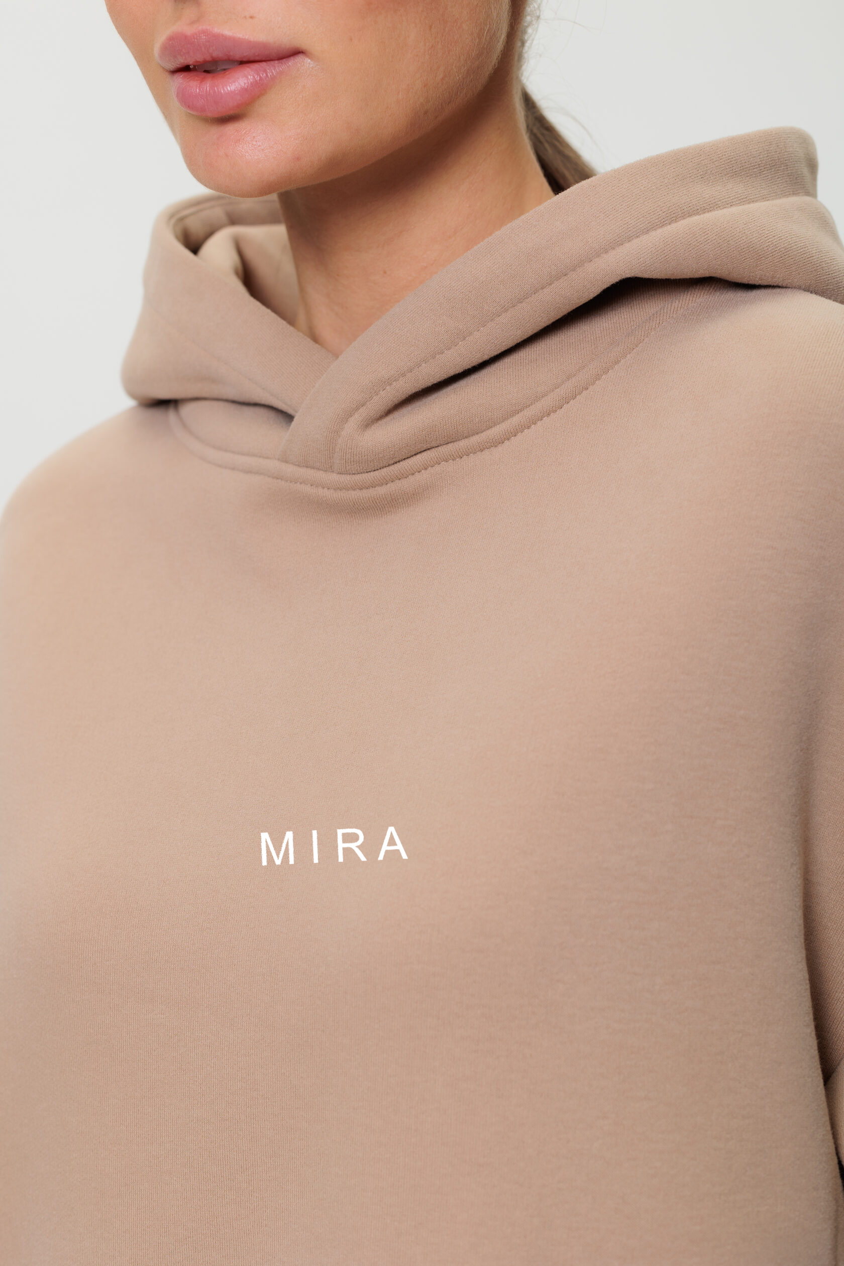 Hoodie and jogger set COFFEE