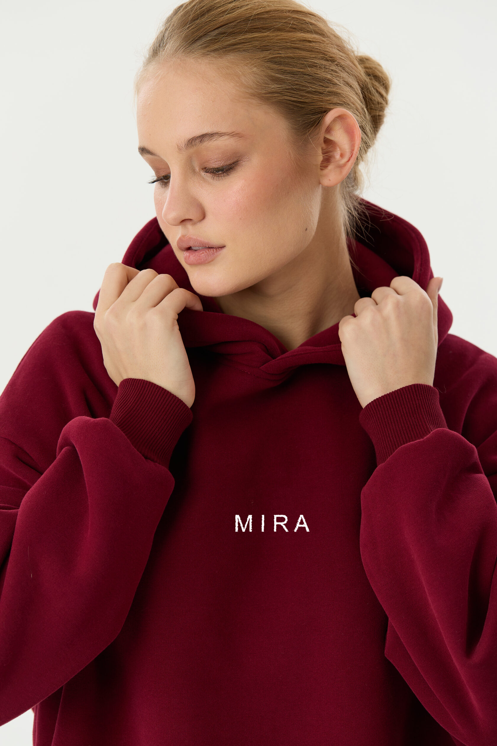 Hoodie and jogger set BORDO