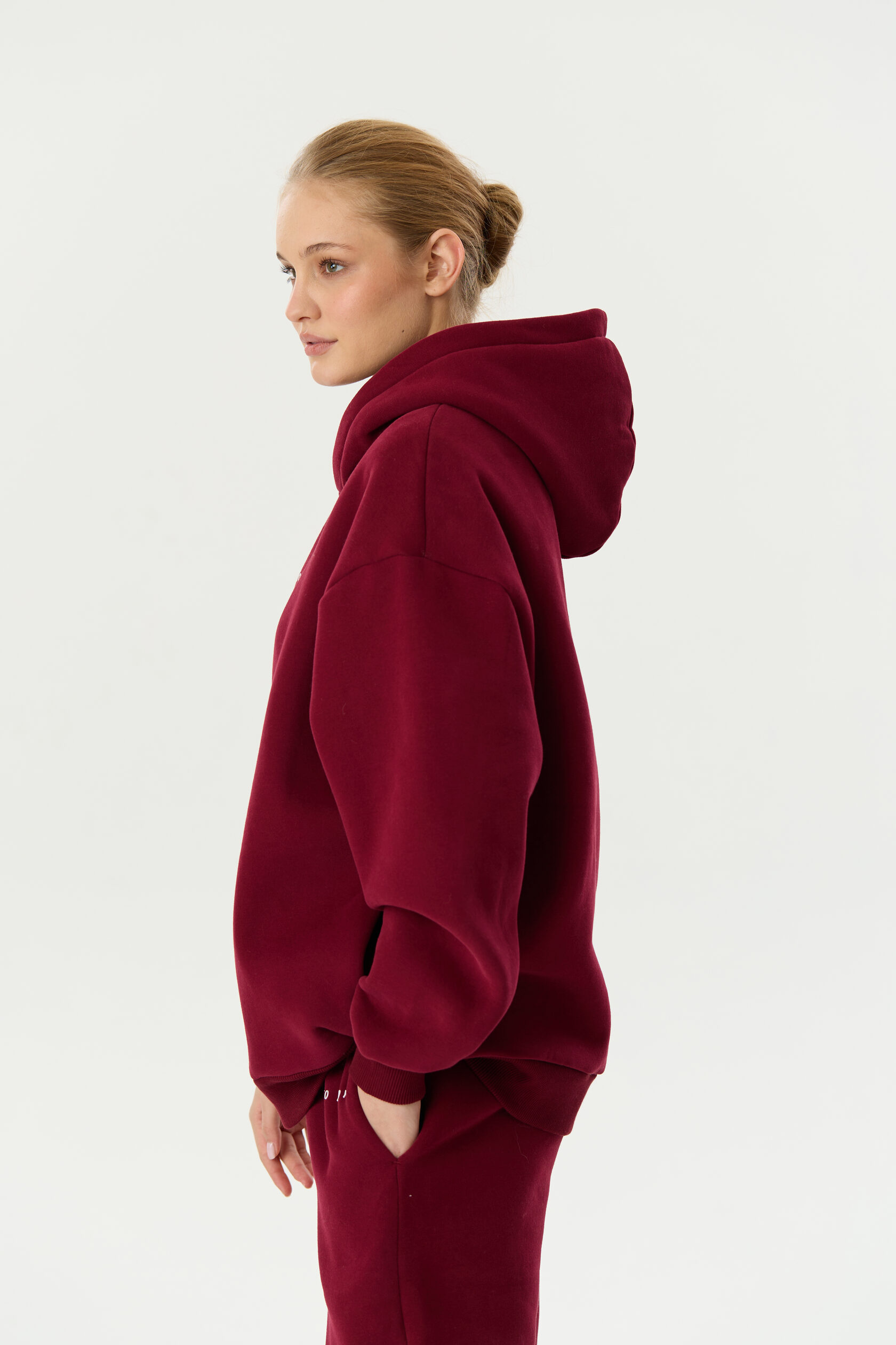 Hoodie and jogger set BORDO